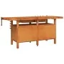 Workbench with drawers and screws wooden bench 192x62x83 cm by vidaXL, Work tables - Ref: Foro24-153326, Price: 425,46 €, Dis...