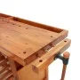 Workbench with drawers and screws wooden bench 192x62x83 cm by vidaXL, Work tables - Ref: Foro24-153326, Price: 425,46 €, Dis...