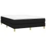 Bettrahmen aus schwarzem Stoff, 140 x 190 cm von vidaXL, Betten und Lattenroste - Ref: Foro24-3120608, Preis: 127,76 €, Rabat...