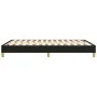 Bettrahmen aus schwarzem Stoff, 140 x 190 cm von vidaXL, Betten und Lattenroste - Ref: Foro24-3120608, Preis: 127,76 €, Rabat...