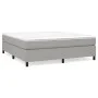 Light gray fabric bed frame 160x200 cm by vidaXL, Beds and slatted bases - Ref: Foro24-3120870, Price: 125,97 €, Discount: %