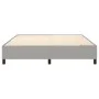 Light gray fabric bed frame 160x200 cm by vidaXL, Beds and slatted bases - Ref: Foro24-3120870, Price: 125,97 €, Discount: %