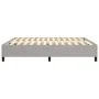 Light gray fabric bed frame 160x200 cm by vidaXL, Beds and slatted bases - Ref: Foro24-3120870, Price: 125,97 €, Discount: %