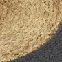 Round placemat 4 pcs jute natural cotton gray 38cm by vidaXL, Placemats - Ref: Foro24-133858, Price: 15,43 €, Discount: %