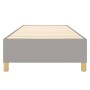 Light gray fabric bed frame 90x200 cm by vidaXL, Beds and slatted bases - Ref: Foro24-3120929, Price: 93,40 €, Discount: %