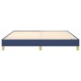 Blue fabric bed frame 160x200 cm by vidaXL, Beds and slatted bases - Ref: Foro24-3120628, Price: 106,42 €, Discount: %