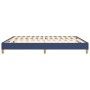 Blue fabric bed frame 160x200 cm by vidaXL, Beds and slatted bases - Ref: Foro24-3120628, Price: 106,42 €, Discount: %