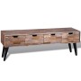 TV-Konsolenschrank mit 4 Schubladen aus recyceltem Teakholz von vidaXL, TV-Möbel - Ref: Foro24-241710, Preis: 176,41 €, Rabat...