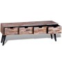 TV-Konsolenschrank mit 4 Schubladen aus recyceltem Teakholz von vidaXL, TV-Möbel - Ref: Foro24-241710, Preis: 176,41 €, Rabat...