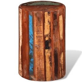 Recycled solid wood stool by vidaXL, Folding stools and chairs - Ref: Foro24-241628, Price: 115,91 €, Discount: %