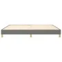 Estructura de cama tela gris oscuro 200x200 cm de vidaXL, Camas y somieres - Ref: Foro24-3120639, Precio: 106,67 €, Descuento: %