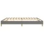Estructura de cama tela gris oscuro 200x200 cm de vidaXL, Camas y somieres - Ref: Foro24-3120639, Precio: 106,67 €, Descuento: %