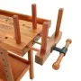 Workbench drawer and screws acacia wood bench 124x52x83cm by vidaXL, Work tables - Ref: Foro24-153320, Price: 204,88 €, Disco...