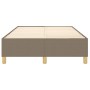 Taupe gray fabric bed frame 120x200 cm by vidaXL, Beds and slatted bases - Ref: Foro24-3120949, Price: 133,74 €, Discount: %
