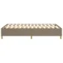 Taupe gray fabric bed frame 120x200 cm by vidaXL, Beds and slatted bases - Ref: Foro24-3120949, Price: 128,43 €, Discount: %