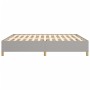 Light gray fabric bed frame 160x200 cm by vidaXL, Beds and slatted bases - Ref: Foro24-3120969, Price: 120,92 €, Discount: %