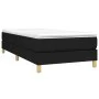 Black fabric bed frame 90x190 cm by vidaXL, Beds and slatted bases - Ref: Foro24-3120576, Price: 74,04 €, Discount: %