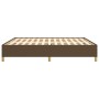 Bettgestell aus dunkelbraunem Stoff, 180 x 200 cm von vidaXL, Betten und Lattenroste - Ref: Foro24-3120980, Preis: 135,29 €, ...