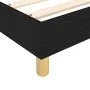 Black fabric bed frame 90x190 cm by vidaXL, Beds and slatted bases - Ref: Foro24-3120576, Price: 74,04 €, Discount: %