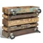 Couchtisch mit 4 Rädern aus recyceltem Holz von vidaXL, Couchtisch - Ref: Foro24-240949, Preis: 191,46 €, Rabatt: %