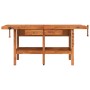 Banco de trabajo cajones y tornillos banco madera 192x62x83 cm de vidaXL, Mesas de trabajo - Ref: Foro24-153325, Precio: 333,...