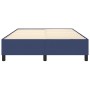 Blue taupe gray fabric bed frame 140x200 cm by vidaXL, Beds and slatted bases - Ref: Foro24-3120868, Price: 100,16 €, Discoun...
