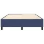 Blue taupe gray fabric bed frame 140x200 cm by vidaXL, Beds and slatted bases - Ref: Foro24-3120868, Price: 112,72 €, Discoun...