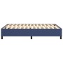 Blue taupe gray fabric bed frame 140x200 cm by vidaXL, Beds and slatted bases - Ref: Foro24-3120868, Price: 100,16 €, Discoun...