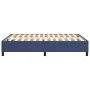 Blue taupe gray fabric bed frame 140x200 cm by vidaXL, Beds and slatted bases - Ref: Foro24-3120868, Price: 112,72 €, Discoun...