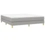 Light gray fabric bed frame 160x200 cm by vidaXL, Beds and slatted bases - Ref: Foro24-3120622, Price: 107,19 €, Discount: %