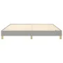 Light gray fabric bed frame 160x200 cm by vidaXL, Beds and slatted bases - Ref: Foro24-3120622, Price: 107,19 €, Discount: %