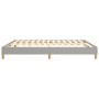 Light gray fabric bed frame 160x200 cm by vidaXL, Beds and slatted bases - Ref: Foro24-3120622, Price: 110,26 €, Discount: %