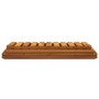 Folding shelf 3 heights brown acacia wood 70x31x63 cm by vidaXL, Bookcases and shelves - Ref: Foro24-153328, Price: 61,18 €, ...