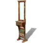Espejo de recibidor de madera maciza reciclada 47x23x180 cm de vidaXL, Espejos - Ref: Foro24-243330, Precio: 279,62 €, Descue...