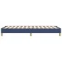 Estructura de cama de tela negro 100x200 cm de vidaXL, Camas y somieres - Ref: Foro24-3120596, Precio: 77,34 €, Descuento: %