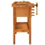 Werkbank mit Schubladen und Schrauben Akazienbank 124x52x83 cm von vidaXL, Arbeitstische - Ref: Foro24-153322, Preis: 233,11 ...