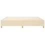 Estructura de cama de tela color crema 200x200 cm de vidaXL, Camas y somieres - Ref: Foro24-3120990, Precio: 126,30 €, Descue...