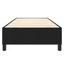 Bettgestell aus schwarzem Stoff, 90 x 200 cm von vidaXL, Betten und Lattenroste - Ref: Foro24-3120832, Preis: 95,59 €, Rabatt: %