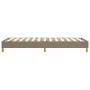 Taupe gray fabric bed frame 90x200 cm by vidaXL, Beds and slatted bases - Ref: Foro24-3120586, Price: 76,13 €, Discount: %