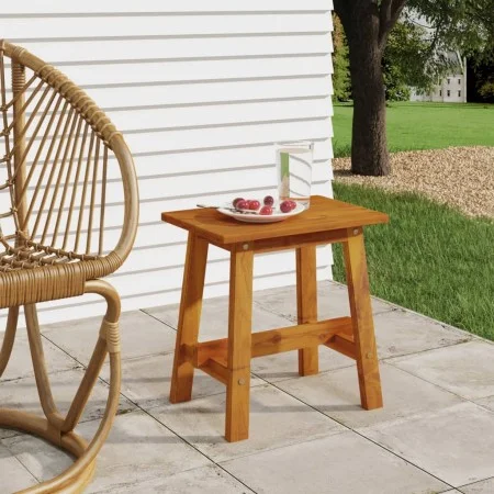 Rectangular stool solid acacia wood 45x29x45 cm by vidaXL, Folding stools and chairs - Ref: Foro24-153330, Price: 38,30 €, Di...