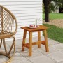 Rectangular stool solid acacia wood 45x29x45 cm by vidaXL, Folding stools and chairs - Ref: Foro24-153330, Price: 39,03 €, Di...