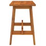 Rectangular stool solid acacia wood 45x29x45 cm by vidaXL, Folding stools and chairs - Ref: Foro24-153330, Price: 39,03 €, Di...