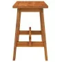 Rectangular stool solid acacia wood 45x29x45 cm by vidaXL, Folding stools and chairs - Ref: Foro24-153330, Price: 38,30 €, Di...