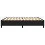 Box spring bed frame black fabric 200x200 cm by vidaXL, Beds and slatted bases - Ref: Foro24-3120888, Price: 136,97 €, Discou...