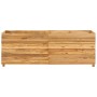 Raised flowerbed in recycled teak wood and steel 150x40x55 cm by vidaXL, Pots and planters - Ref: Foro24-47426, Price: 247,82...