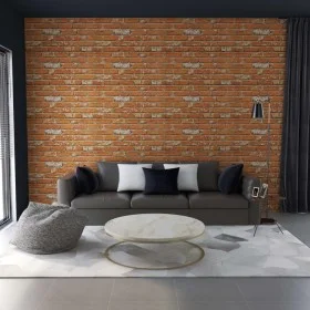 3D wall panels light brown brick design 11 pcs EPS by vidaXL, Wall covering - Ref: Foro24-147198, Price: 177,62 €, Discount: %