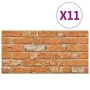3D-Wandpaneele hellbraunes Ziegeldesign 11 Stück EPS von vidaXL, Wandverkleidung - Ref: Foro24-147198, Preis: 177,62 €, Rabat...