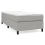 Light gray fabric bed frame 90x190 cm by vidaXL, Beds and slatted bases - Ref: Foro24-3120822, Price: 88,32 €, Discount: %