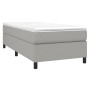 Light gray fabric bed frame 90x190 cm by vidaXL, Beds and slatted bases - Ref: Foro24-3120822, Price: 89,69 €, Discount: %