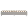 Light gray fabric bed frame 90x190 cm by vidaXL, Beds and slatted bases - Ref: Foro24-3120822, Price: 89,69 €, Discount: %